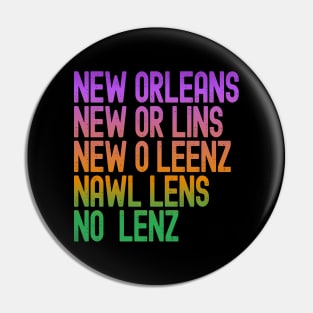 Fun Ways To Say New Orleans Pin