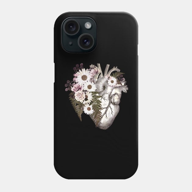 Floral heart 7 Phone Case by Collagedream