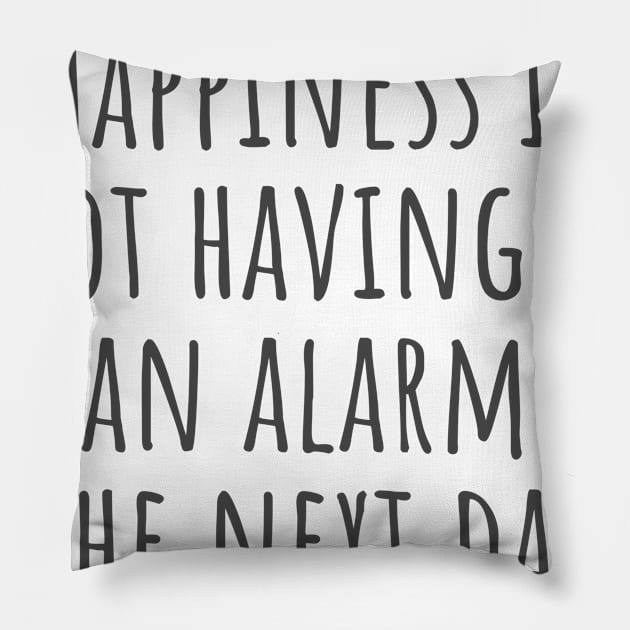 Happiness Pillow by ryanmcintire1232