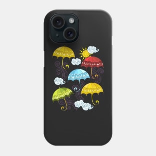 Fairytale Weather Forecast Print Phone Case