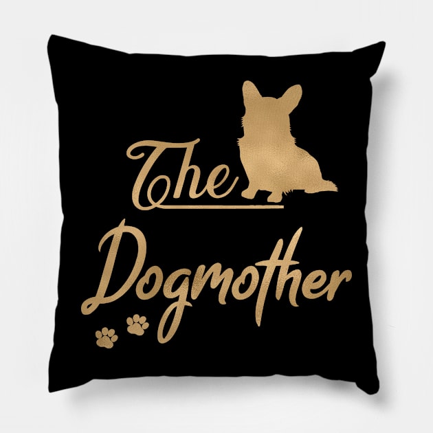 The Corgi Dogmother Pillow by JollyMarten