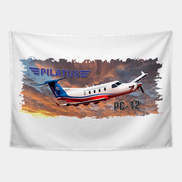 Pilatus PC12 Tapestry by GregThompson