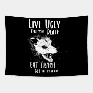 OPOSSUM  Eat Trash Tapestry