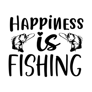 Happiness Is Fishing T-Shirt