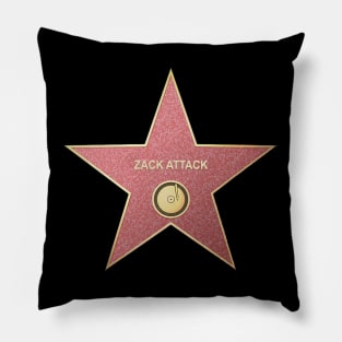 Zack Attack - Hollywood Star Pillow