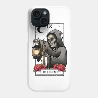 The Hermit Tarot Card Occult Witchcraft Esoteric Goth Gothic Phone Case