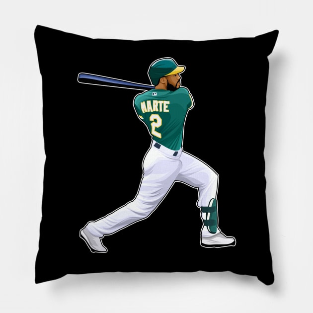 Starling Marte #2 Hits Double Pillow by RunAndGow