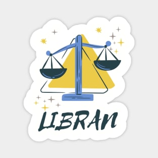 Libran - Zodian Sign Magnet