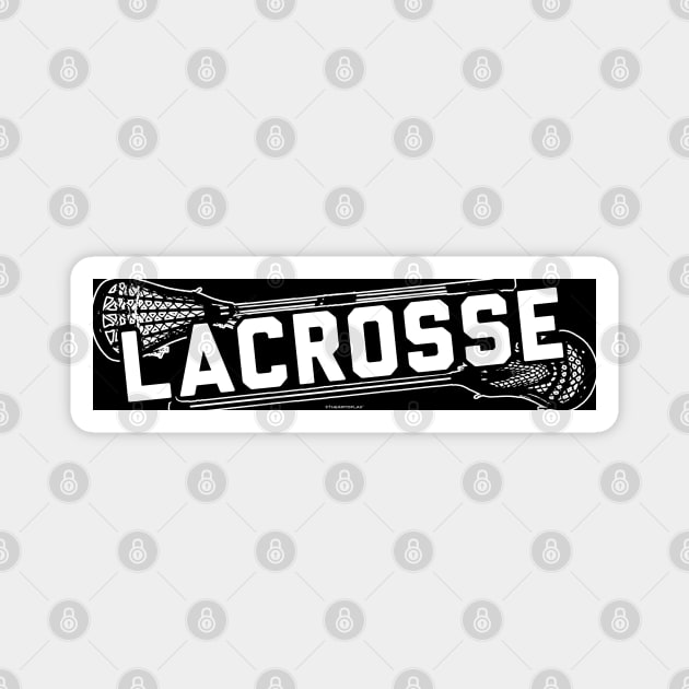 Lacrosse Magnet by TheArtofLax