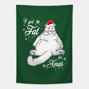 What did you get for X'mas? White Cat Tapestry