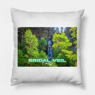 Bridal Veil Falls in Spearfish Canyon Pillow