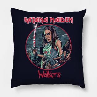 The Katana Maiden Pillow