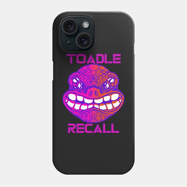 Toadle Recall Phone Case by RDandI