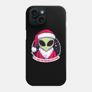 All I Want For Christmas Is Disclosure UAP HNI Phone Case