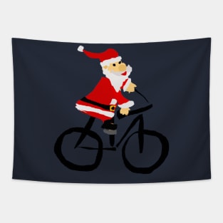 Bicycle Christmas Tapestry