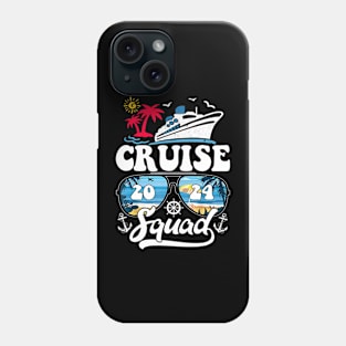 Cruise Squad 2024 Family Vacation Matching Family Group Phone Case