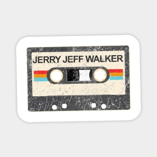 kurniamarga vintage cassette tape Jerry Jeff Walker Magnet