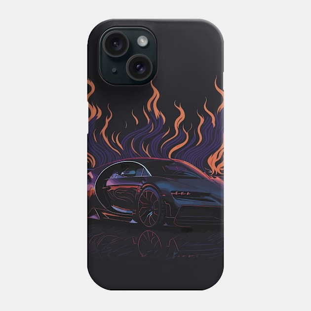 Experience the power of Bugatti Chiron Phone Case by BritoStore