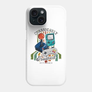 Classically Trained Retro Gamer Phone Case