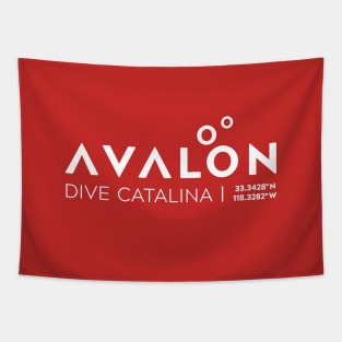 Dive Avalon Catalina Tapestry