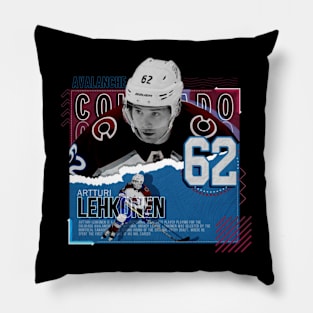 artturi lehkonen hockey Pillow