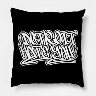 Detroit Vs Everybody Pillow