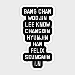 Stray Kids Kpop Stickers Teepublic