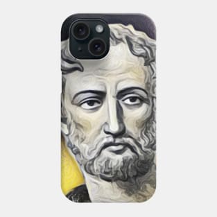 Cayo Plinio Segundo Yellow Portrait | Cayo Plinio Segundo Artwork 10 Phone Case