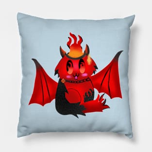 Red Dragon Cat Pillow