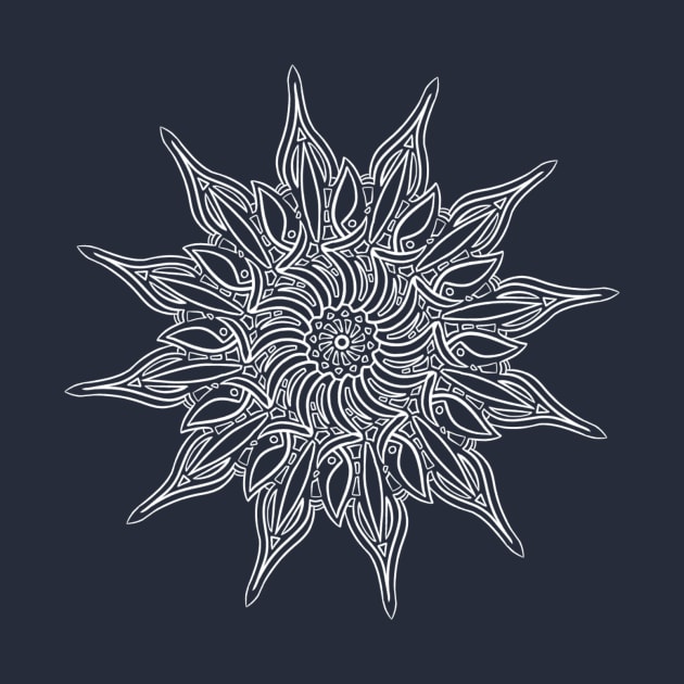 12 Pointed Sun Motif by Aideyn