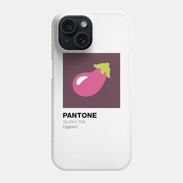 Pantone: Eggplant Phone Case by SLMGames