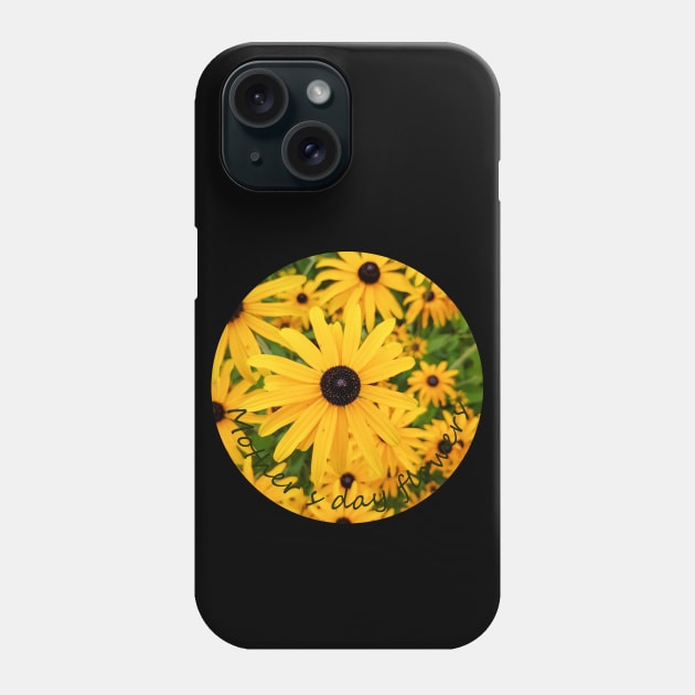 Yellow Daisy Mothers Day Flowers Phone Case by ellenhenryart