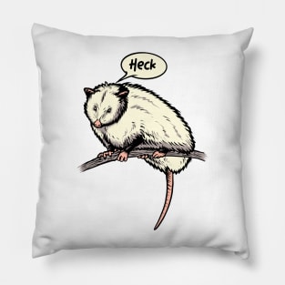 Heck opossum Pillow