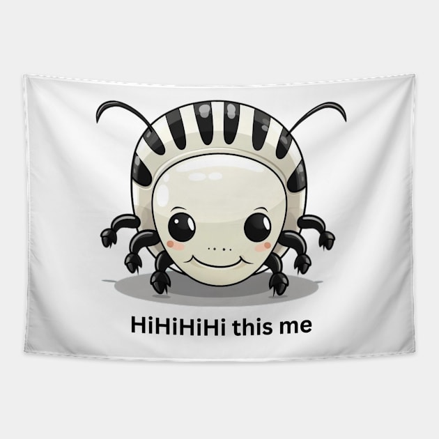 Dairy Cow Isopod Tapestry by Riverside-Moon