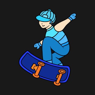 Cute skateboard boy T-Shirt