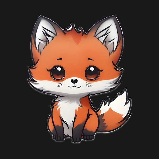 Cute Red Foxy by JapKo