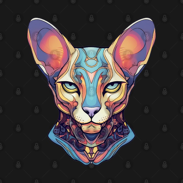 Sphynx cat by RosaliArt