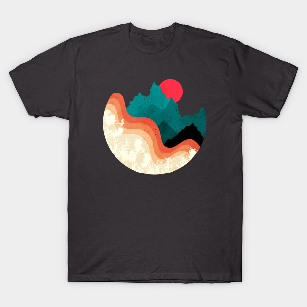 Minimalist Abstract Nature Art #20 - Nature - T-Shirt