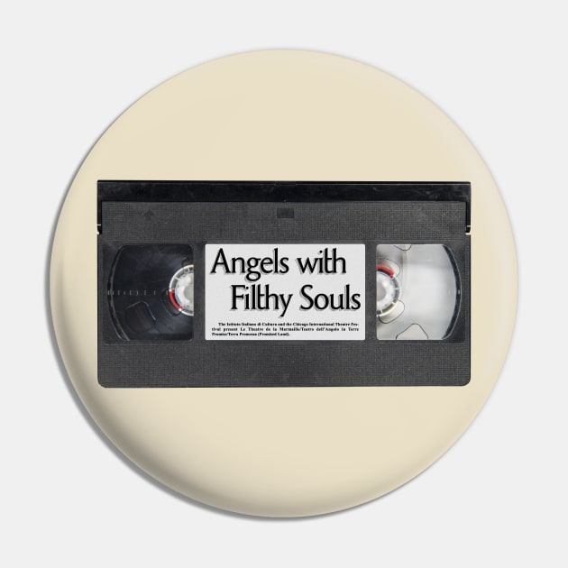 Home Alone Angels with Filthy Souls VHS Tape Pin by RetroFitted