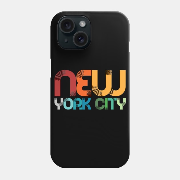 Vintage New York City Great Gift NYC Retro Design Big Apple Phone Case by smartrocket