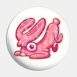 pink rabbit Pin