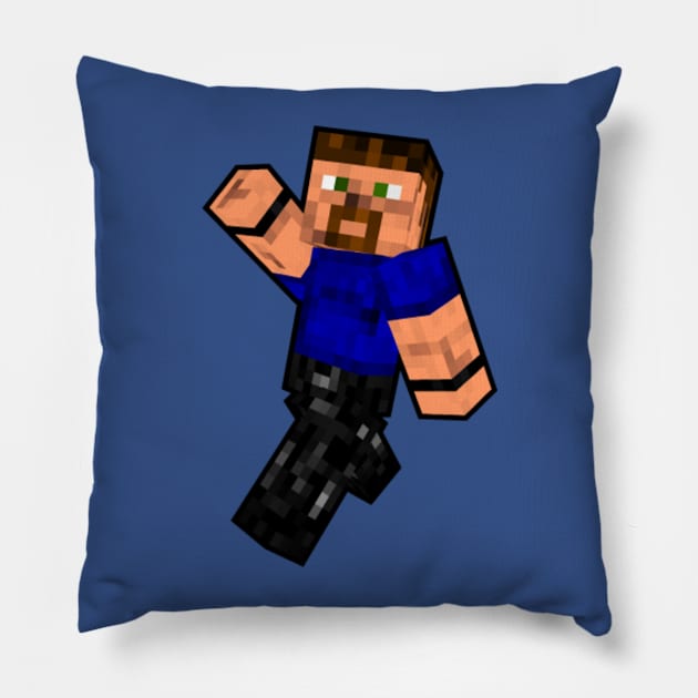 MICROmor avatar Pillow by MICROmor