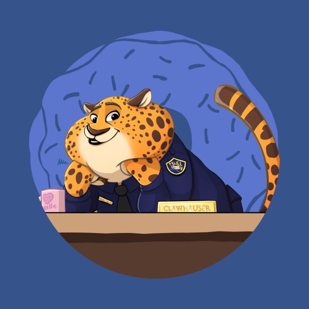 Officer Clawhauser by Mike Mincey