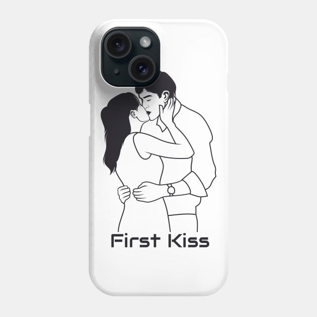 Jim and pam first kiss Phone Case by Hoperative