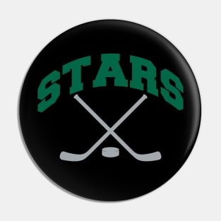 Stars Hockey Small Logo Pin