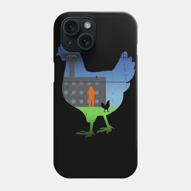 The Chickening Phone Case by alecxps