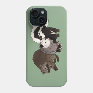 Street Cat Trio Phone Case