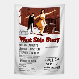 West Side Story Playbill Tapestry