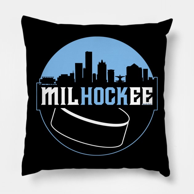 MilHOCKee Pillow by wifecta