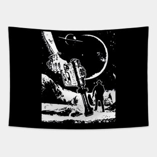 Cosmic Cowboy Tapestry